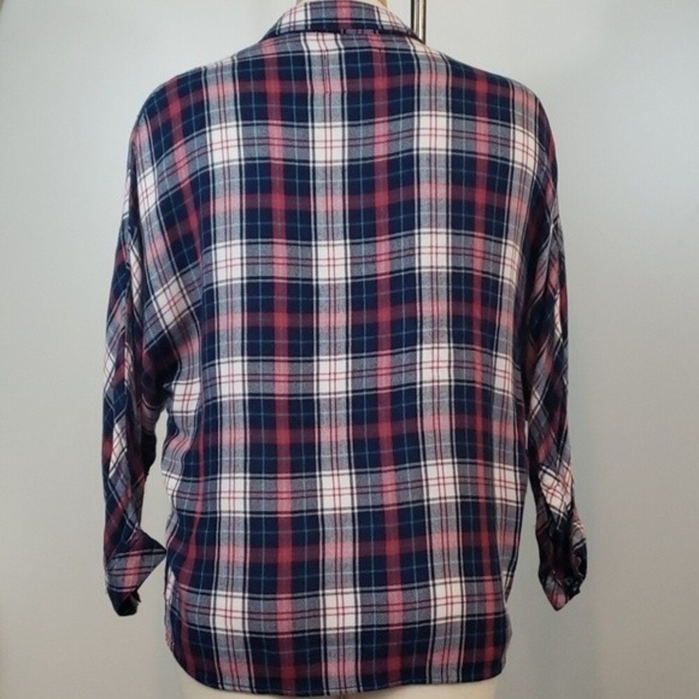 RAILS Plaid Flannel Button Front Top size S - Picture 5 of 7